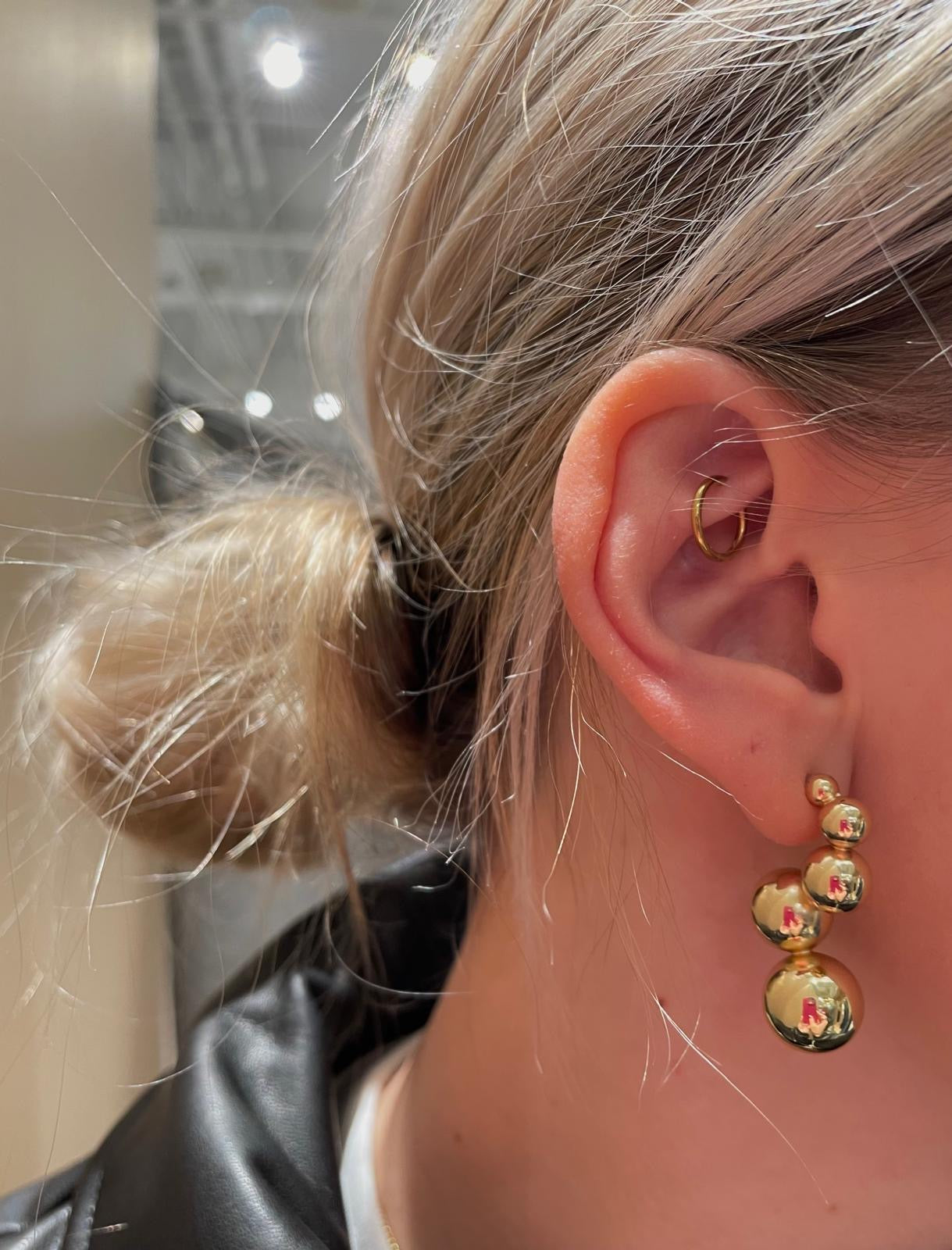 PCJILAMA Earrings - Gold Colour